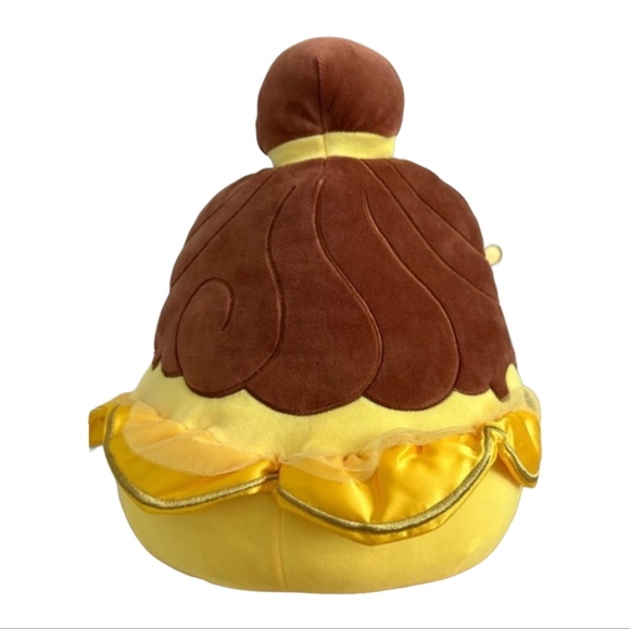 Disney Princess Belle Plush in Yellow and Brown Squishmallow Kelly Toy 14" New - Picture 6 of 7